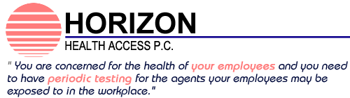 Horizon Health Access - Silica Testing - Mobile medical testing in New Jersey